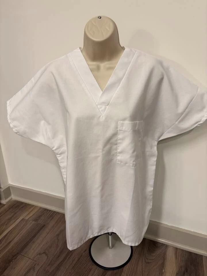 365 ROPA DE TRABAJO MUJER SCRUB TOP PEQUEÑO BLANCO Foto 1 de 1