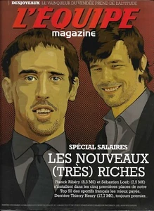 L'EQUIPE MAGAZINE n°1394 04/04/2009  Spécial Salaires/ Ribery/ Loeb/ Desjoyaux - Imagen 1 de 6