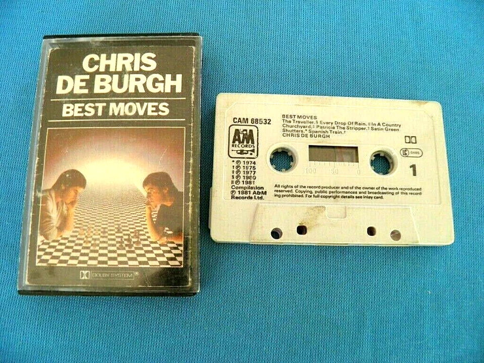 Chris De Burgh - Best Moves - RARE 1981 IMPORT Cassette / Spanish Train - Image 1 of 1
