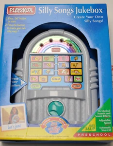 Rare Vintage 1997 Playskool Silly Songs Jukebox Radio Musical Toy New Works - Picture 1 of 6