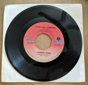 Philippines Import 45 Joseph Polk - With You Forever / A Word Of Love DN-7429 - Imagen 1 de 2