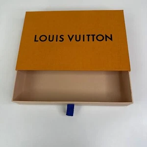 Louis Vuitton Orange Schublade Geschenkbox mit Zuglasche für Zubehör 5,5"x8,25" - Bild 1 von 14