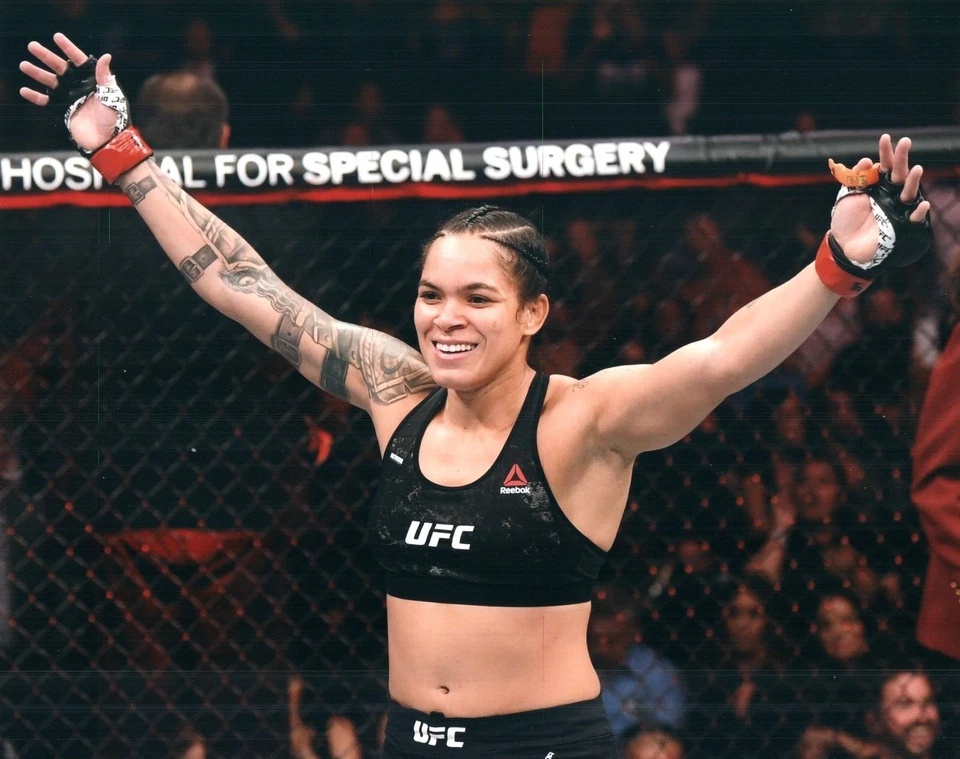 Amanda Nunes UFC Champion Unsigned 8x10 Photo #11  "The Lioness" GOAT - Image 1 of 1