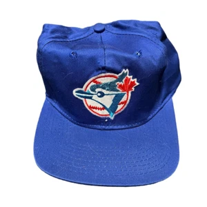 NUEVO CON ETIQUETAS De colección Años 90 Toronto Blue Jays Snapback Sombrero con Licencia MLB Sombrero Nuevo de Lote Antiguo - Imagen 1 de 8