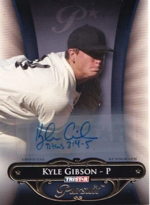 2010 TRISTAR Pursuit Autographs #91 Kyle Gibson 36/80 - Image 1 of 2