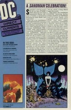 DC Direct Currents #44 VG 1991 Stock Image Low Grade