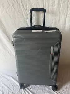 Sharper Image Journey Lite 24" Hardside Medium Luggage Suitcase Gray - Picture 1 of 8