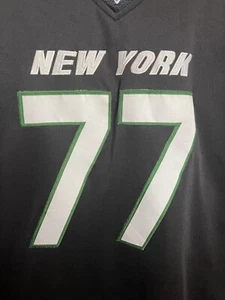 NFL New York Jets Vintage Mekhi Becton # 77 Nike Jersey Mens Adult 2XL Black - Picture 1 of 7