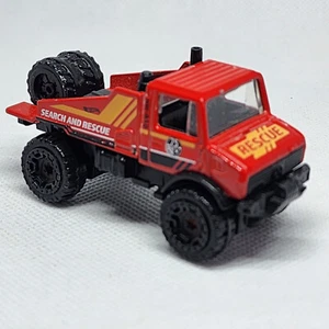 Hot Wheels Mercedes-Benz Unimog 1300 #188 HW ‘21 Rescue 1/10 Red Loose VHTF! - Picture 1 of 6