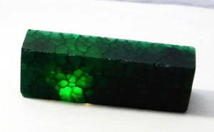 390.50 CT Colombian Green Emerald Natural Rough Huge Loose Gemstone - Picture 1 of 7