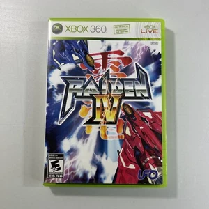 Raiden IV Microsoft Xbox 360 With Soundtrack Complete CIB Very Good Tested - Picture 1 of 13