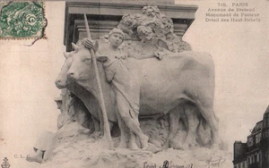 CPA 75 PARIS - Avenue de Breteuil - Monument de Pasteur - Imagen 1 de 2