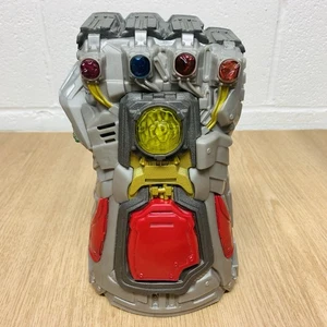 Hasbro Marvel Thanos Iron Man Silver Infinity Gauntlet Glove Lights & Sounds - Picture 1 of 5