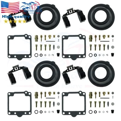 4 Carburetor Repair Kit Float Diaphragm FOR Suzuki GS1000 80-81 GS1000G GS1000GL - Image 1 of 4
