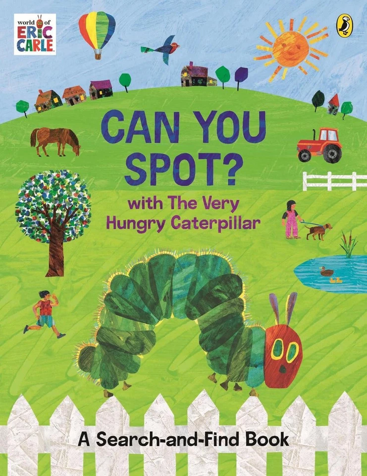 Can You Spot? with The Very Hungry Caterpillar: A Search-and-Find Book by Eric C - Image 1 of 1