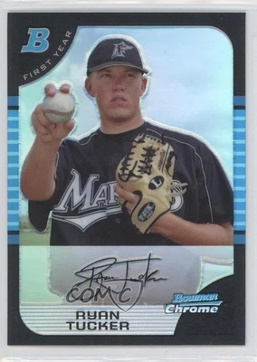 2005 Bowman Draft Chrome Refractor Ryan Tucker #BDP109 Rookie RC - Image 1 of 2