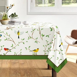 Frühling Sommer Vogel Zweig 84" x 60" (rechteckig), - Bild 1 von 6