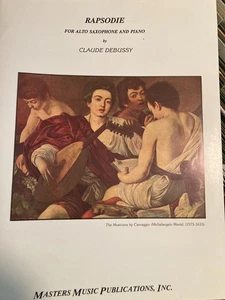 Rapsodie for Alto Saxophone and Piano, by Claude Debussy - Picture 1 of 1