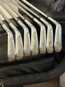 Nice! Titleist T350 3G Iron Set 5-AW - Stiff UST Mamiya Recoil 95 F4 Graphite RH - Picture 1 of 6