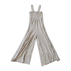 Mono para mujer Free People FP Beach mezcla de lino sin mangas pierna ancha talla XS  - Imagen 1 de 7