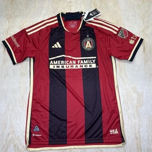 NEW MD #17 Atlanta United Adidas Home Authentic Jersey Short Sleeve IC3001 - Picture 1 of 16