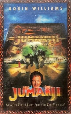 Jumanji mit Robin Williams/ VHS Video Kassette/ Selten RAR 3D-Booklet - Bild 1 von 3