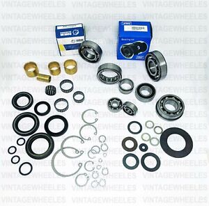 Lambretta LI SX TV Special Engine Bearing and Oil Seal Kit Set SKF