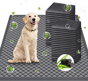 Upgraded Charcoal Puppy Pads, Thicken XXL 36’’x36’’ Pee Pads for Dogs - Picture 1 of 8