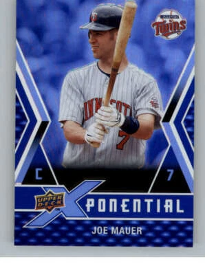 2009 Upper Deck X Xponential #JM Joe Mauer (ref 141524) - Image 1 of 2