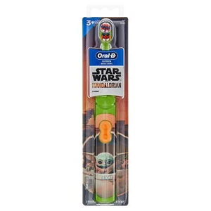 Cepillo de dientes a batería Oral-B para niños con mandaloriano de Lucas Film, para niños - Imagen 1 de 1