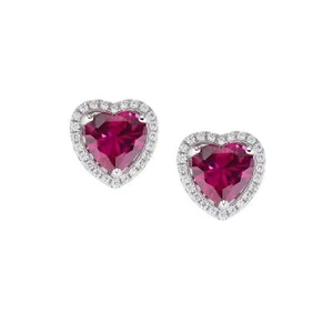 Orecchini Donna AMEN ETIHBRBZ Argento 925 Cuori con Zirconi - Imagen 1 de 4