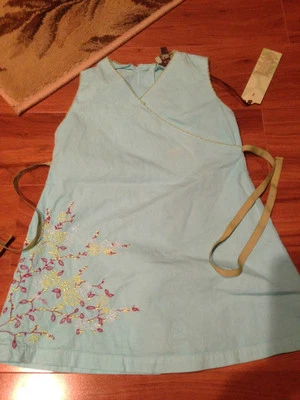 Nuevo con etiquetas Vestido azul Sophie Catalou bebé niña talla 2, vestido de sol de verano Foto 1 de 2