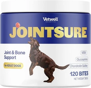 Joint Supplements for Dogs - 120 Chews - Soothes Joints, Aids Mobility, - Picture 1 of 7