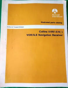 Catalogue illustré pièces récepteur Collins 51RV-4/4 VOR-ILS 1980 AVIONICS - Photo 1/11