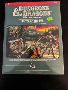 Dungeons & Dragons Module B5 Horror on the Hill NIS SW TSR 1983 B4 - Imagen 1 de 2