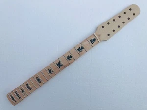 12 String Electric Guitar Neck Maple Fretboard DIY Guitar Parts 21 Frets 25.5 in - Picture 1 of 8