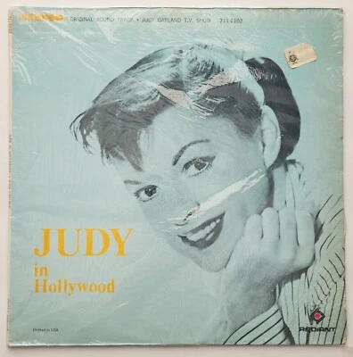 JUDY GARLAND - JUDY IN HOLLYWOOD LP 1960 (RADIANT) 711-0102 IN SHRINK WRAP Foto 1 de 4