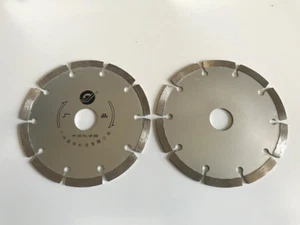 (2) 5 ZOLL DIAMANTTRENNSCHEIBE TROCKEN/NASS TRENNSCHEIBE SCHLEIFSCHEIBE KLINGE STEINKLINGE. - Bild 1 von 6