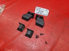 87-98 FORD MUSTANG FRONT SEAT MANUAL MOUNT BOLT PLASTIC COVER COVERS TRIM SET 
