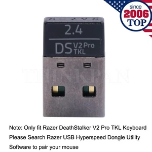 USB Receiver Dongle Adapter for Razer DeathStalker V2 Pro TKL 87 Keys Keyboard - Picture 1 of 4
