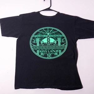 The Weeknd Official Issue XO 2013 Kiss Land Lighthouse Tee Black Green Sz. Small - Picture 1 of 10