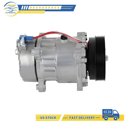 Compresor de aire acondicionado para Volkswagen Cabrio Golf 2,0 L 1995-1999 Jetta Passat 1,9 L 2,0 L Foto 1 de 4