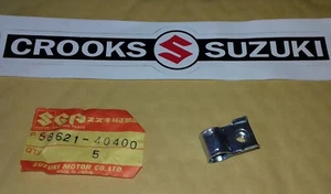 NOS 58621-40400 1980 RM125 T Genuine Suzuki Front Brake Cable Guide - Picture 1 of 5