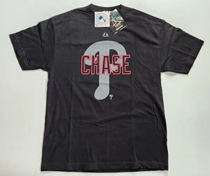 NWT Phillies Chase Utley T Shirt Size Large Black # 26 Philadelphia Baseball - Picture 1 of 8
