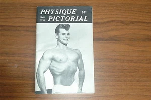PHYSIQUE PICTORIAL SMR 1955 VINTAGE MAGAZINE BOYS ART BEEFCAKE GAY MALE NUDE - Imagen 1 de 11
