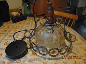 schmiedeeiserne Deckenlampe  SONDERANGEBOT!!! - Bild 1 von 3