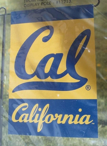 NCAA  California Golden Bears Logo on 2-Sided 13"x18" Garden Flag by BSI Cover