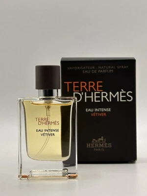 Terre D'Hermes Eau Intenso Vetiver EDP Spray 0.42 OZ / 12.5 ml Nuevo en caja Foto 1 de 4