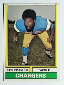 1974 Topps #416 Russ Washington (EX) - Picture 1 of 2