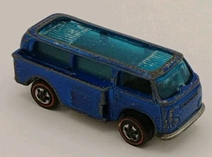 VTG 1969 Hot Wheels Redlines Blue VW Beach Bomb, No Surfboards, For Restoration - Picture 1 of 12